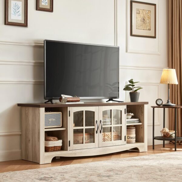 Farmhouse TV Stand for 65 Inch Wood Entertainment Center Wholesale made in Malaysia  Factories and Manufacturers