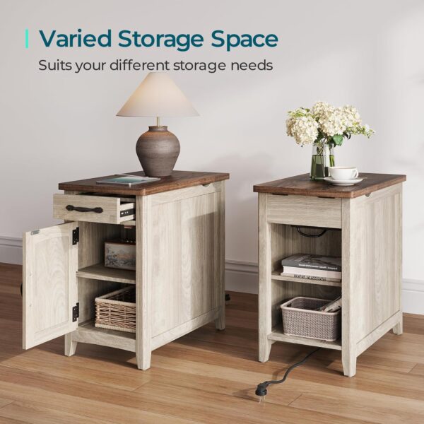 HOME End Table with Charging Station Side Table Wholesale Made in Malaysia  Factories and Manufacturers - Image 3