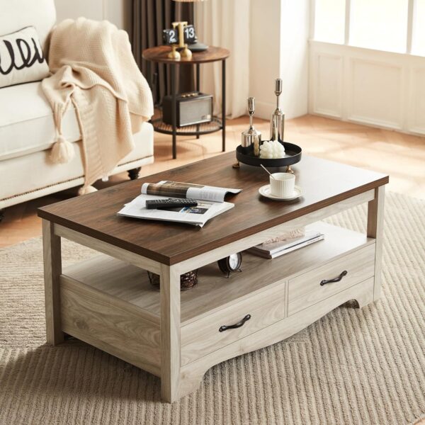 Farmhouse Coffee Table with Storage Wholesale made in Malaysia  Factories and Manufacturers - Image 4