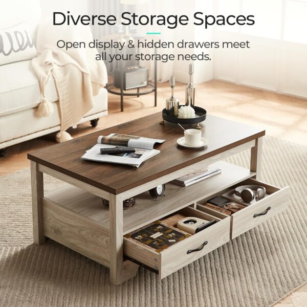 Farmhouse Coffee Table with Storage Wholesale made in Malaysia  Factories and Manufacturers - Image 5